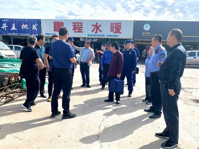 先后對翔飛鋼材,恒通鋼材,天誠鋼材,宏順鋼材等幾十家市場商鋪消防